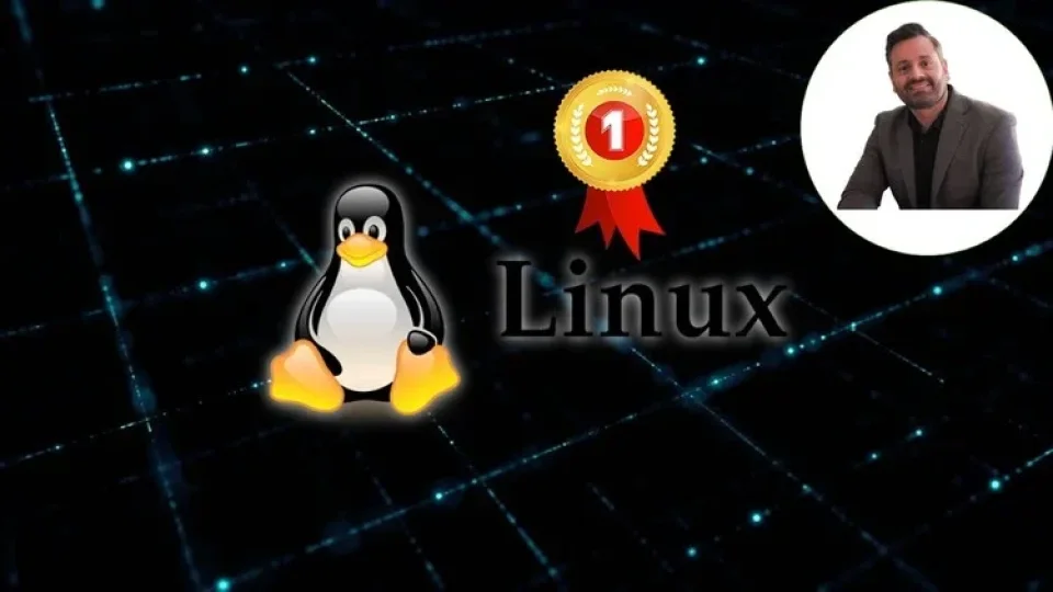 Capa do curso Complete Linux Training – Imran Afzal