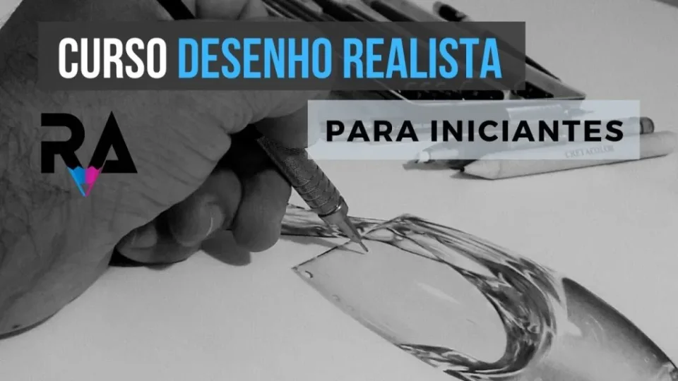 Capa do curso Introdução ao Desenho Realista – Reginaldo Artes