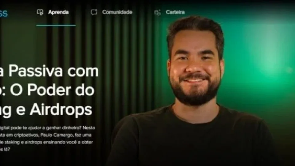 Capa do curso Renda Passiva com Cripto – Paulo Camargo