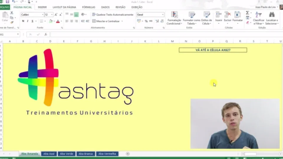 Capa do curso Excel Impressionador VBA – Hashtag Treinamentos