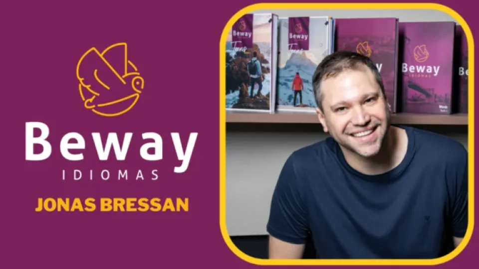 Capa do curso Inglês – Beway Idiomas – Jonas Bressan