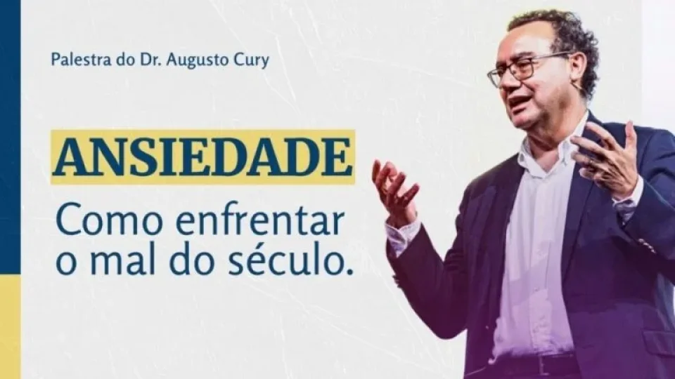 Capa do curso Combatendo a Ansiedade – Dr. Augusto Cury