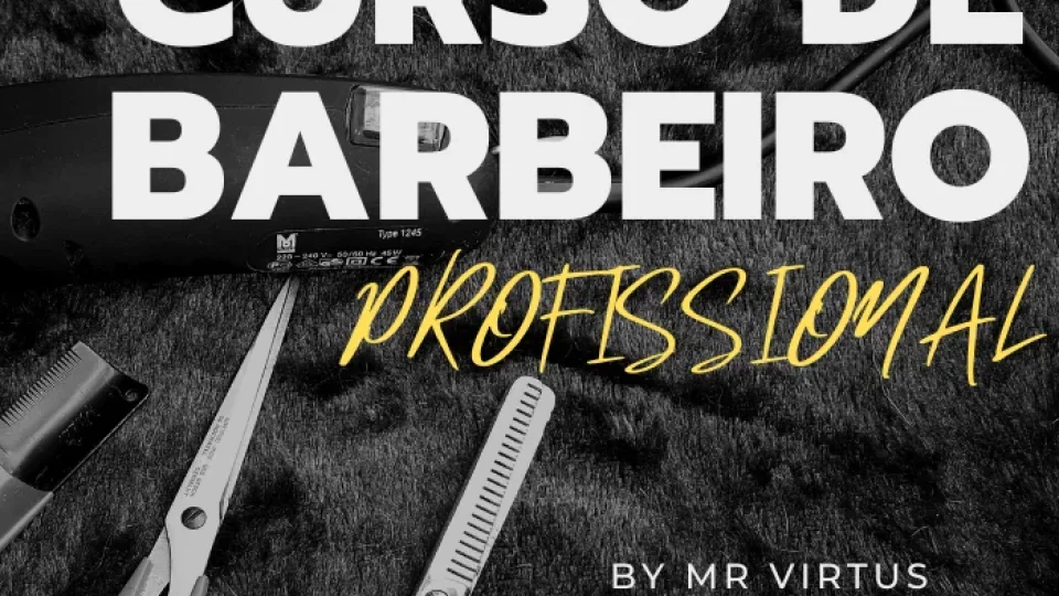Capa do curso Barbeiro Online – Mr. Virtus