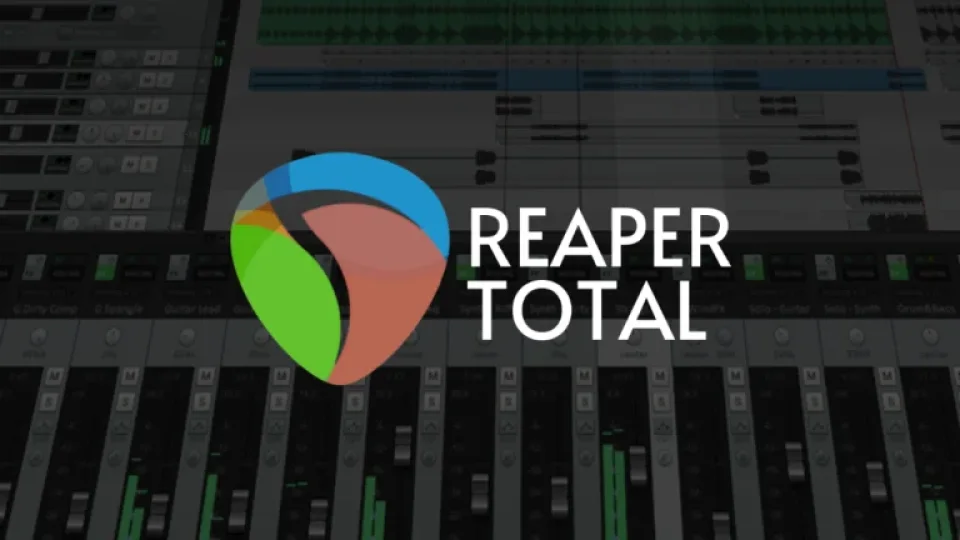 Capa do curso Reaper Total – Vinicius Bernucci