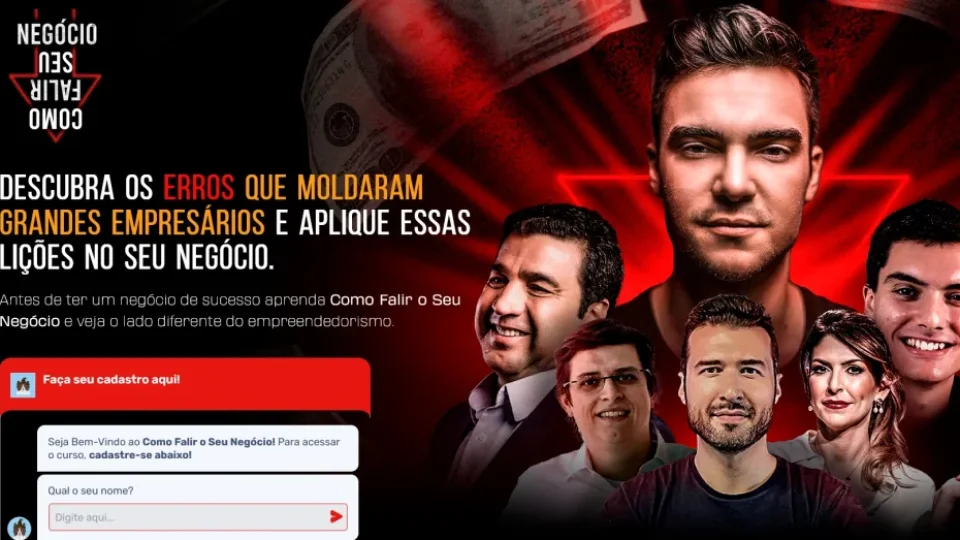 Capa do curso Como Falir SEU Negócio – Breno Perrucho