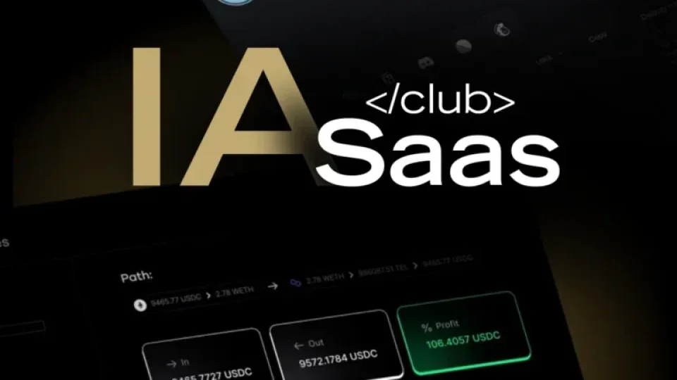 Capa do curso IA Saas Club – Victor Demarco