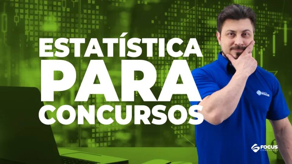 Capa do curso Estatística para Concursos – Focus Concursos