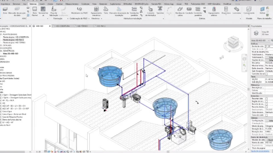 Capa do curso Projeto Hidrossanitário: Revit MEP – Willian Alves