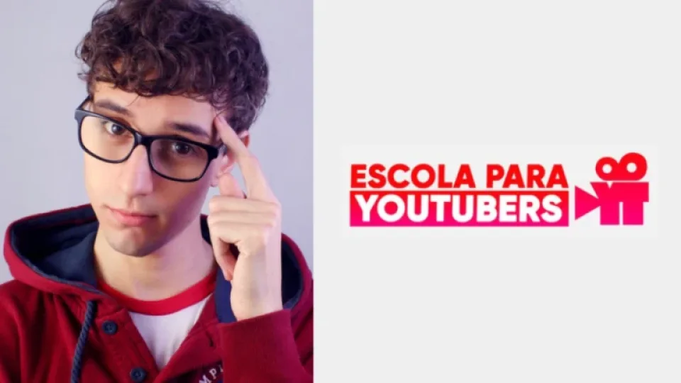 Capa do curso Youtube 360 – Escola para Youtubers – Caique Pereira