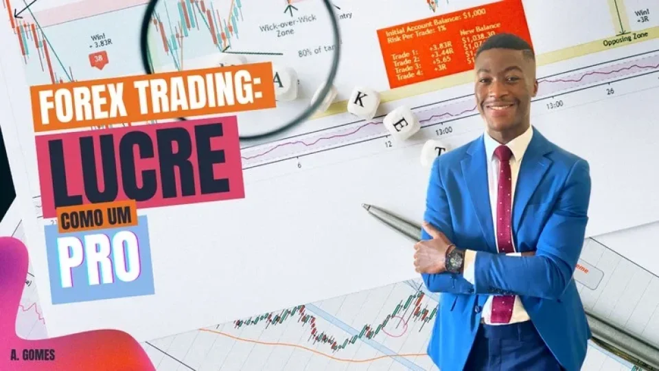 Capa do curso Pense e Lucre Como UM Trader – Alfredo Gomes