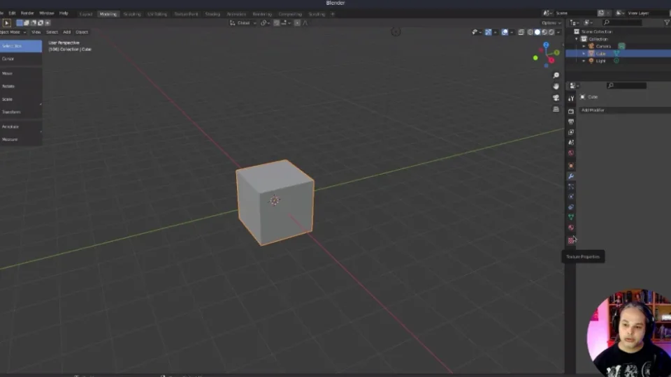 Capa do curso Modelagem 3D no Blender – Rafael Moco