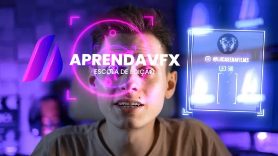 Capa do curso Aprenda VFX – Lucas Sena