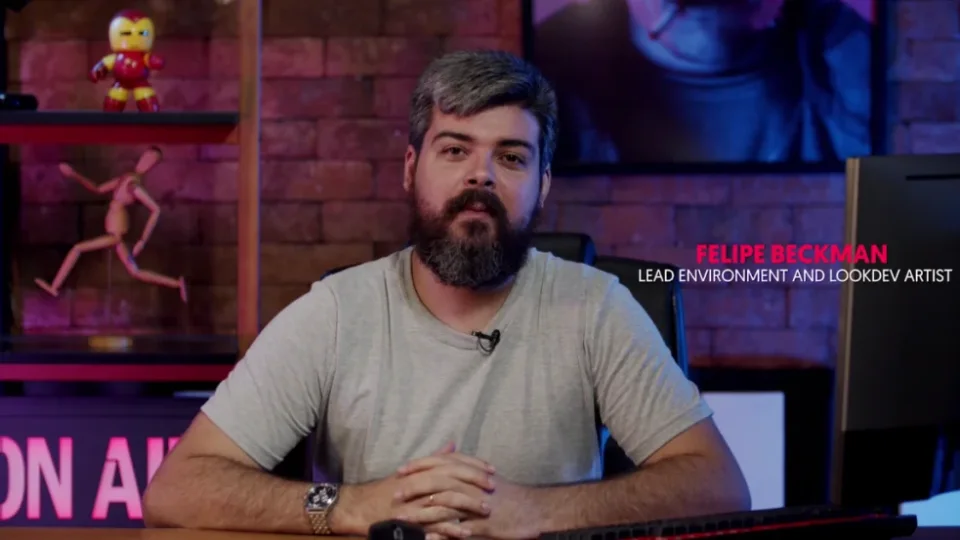Capa do curso Aprendendo Lookdev no Clarisse – Felipe Beckman