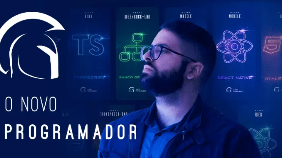 Capa do curso O Novo Programador – Escola de Programação