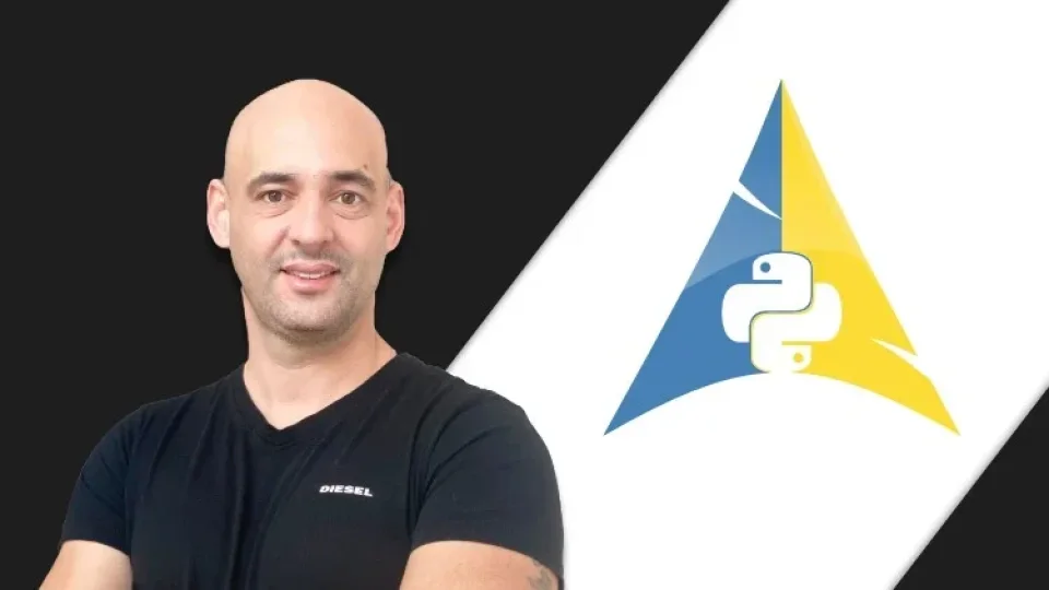 Capa do curso Python para Iniciantes – André Iacono