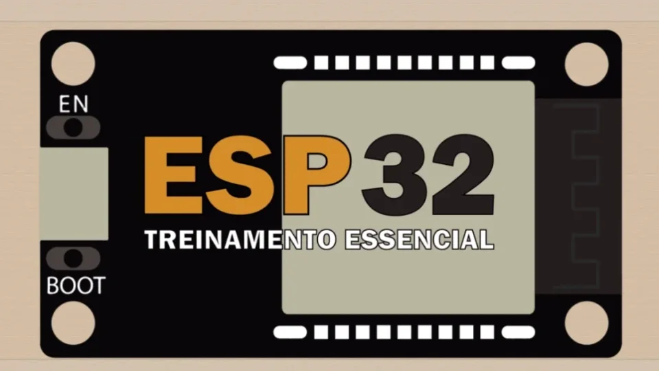 Capa do curso Esp32 – Matheus de Oliveira