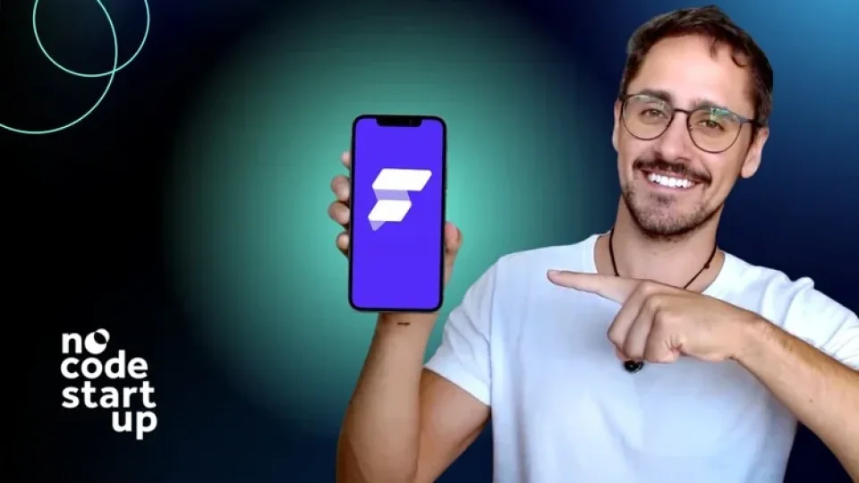 Capa do curso Formação Flutterflow – Nocode Startup