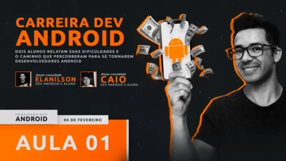 Capa do curso Desenvolvedor Android – Jamilton Damasceno