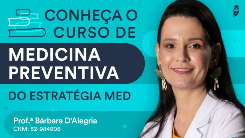 Capa do curso Medicina Preventiva – Estratégia MED
