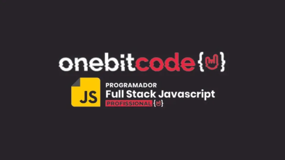 Capa do curso Full Stack Javascript – Onebitcode