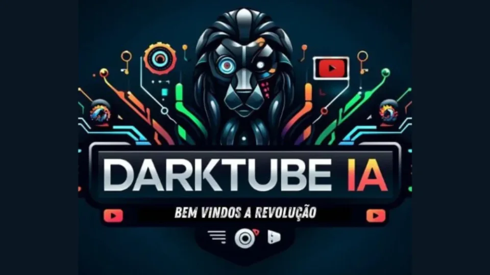 Capa do curso Darktube IA – Maykol Jardim