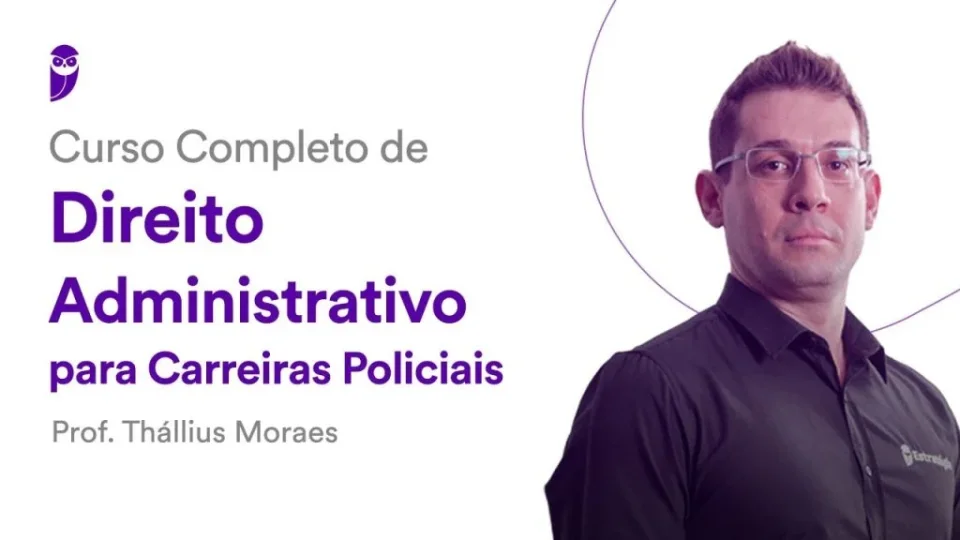 Capa do curso Direito Administrativo – Estratégia Concursos