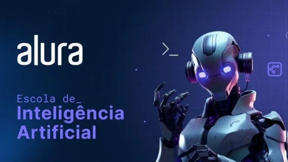Capa do curso Inteligência Artificial e Java – Alura