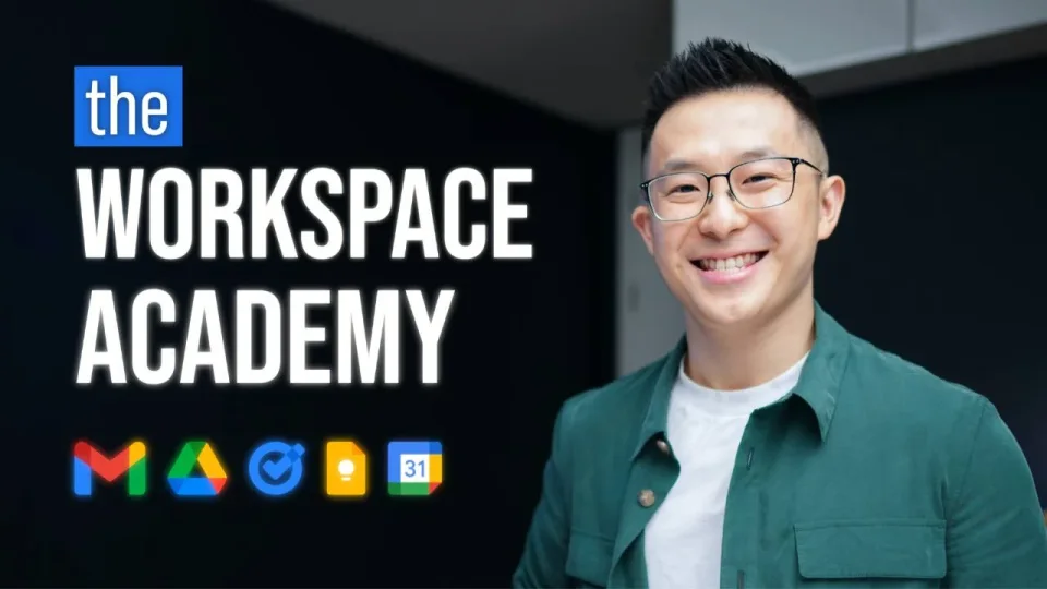 Capa do curso Workspace Academy – Jeff SU