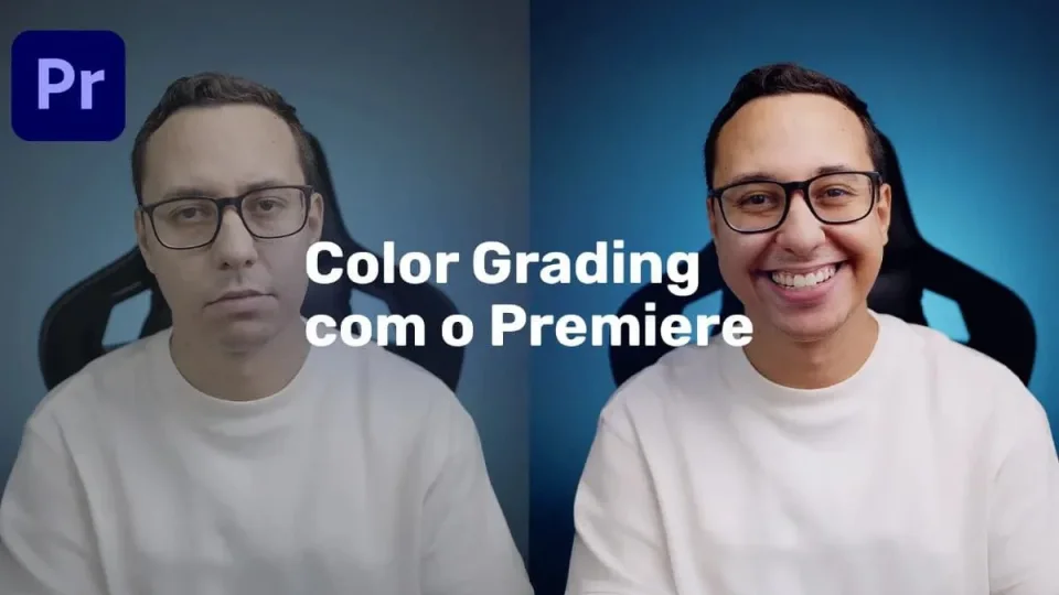 Capa do curso Color Grading no Premiere – Mateus Ferreira