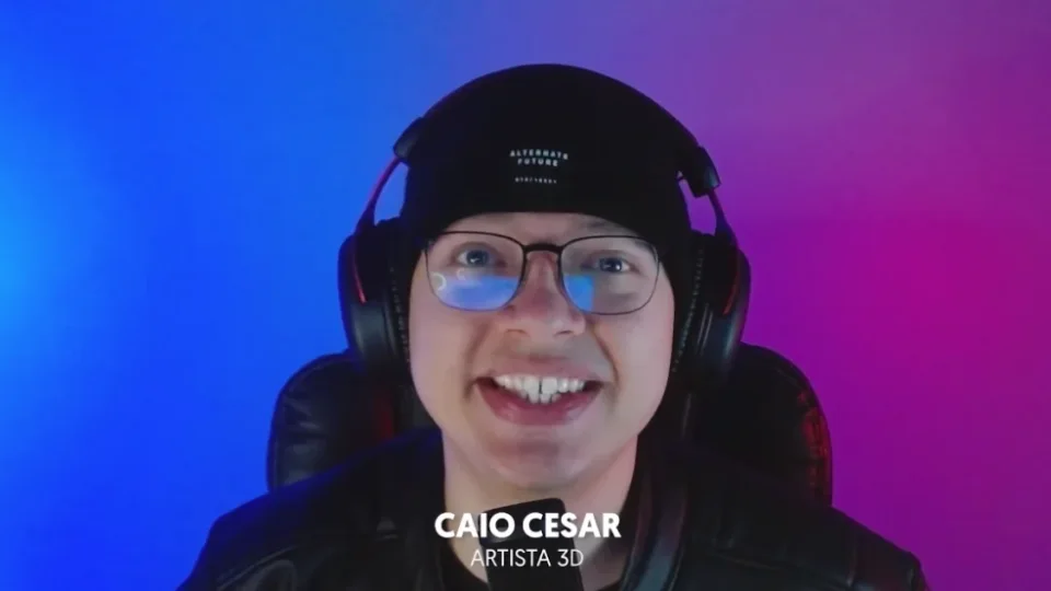 Capa do curso Modelagem no Zbrush: Impressão 3D – Caio Cesar