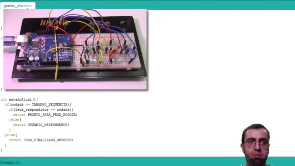 Capa do curso Arduino: do Zero ao Jogo – Alura