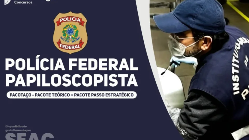 Capa do curso Polícia Federal: Papiloscopista – Estratégia Concursos