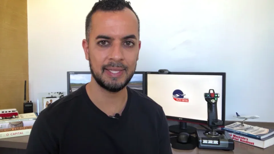 Capa do curso Piloto Virtual – Felipe Faria