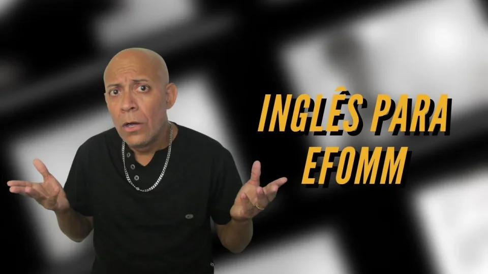 Capa do curso Inglês para Efomm – Gama
