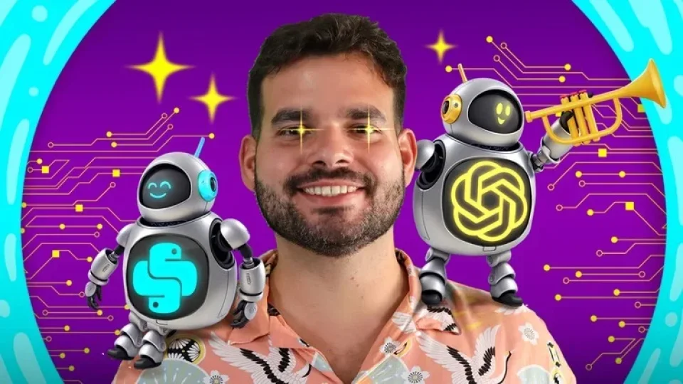 Capa do curso RAG AI Agents AND Generative AI With Python – Diogo Alves