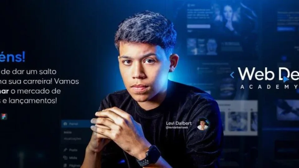 Capa do curso WEB Design Academy – Levi Daibert