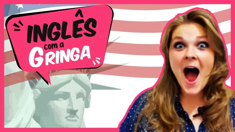 Capa do curso Inglês com a Gringa – Lecil Alvino