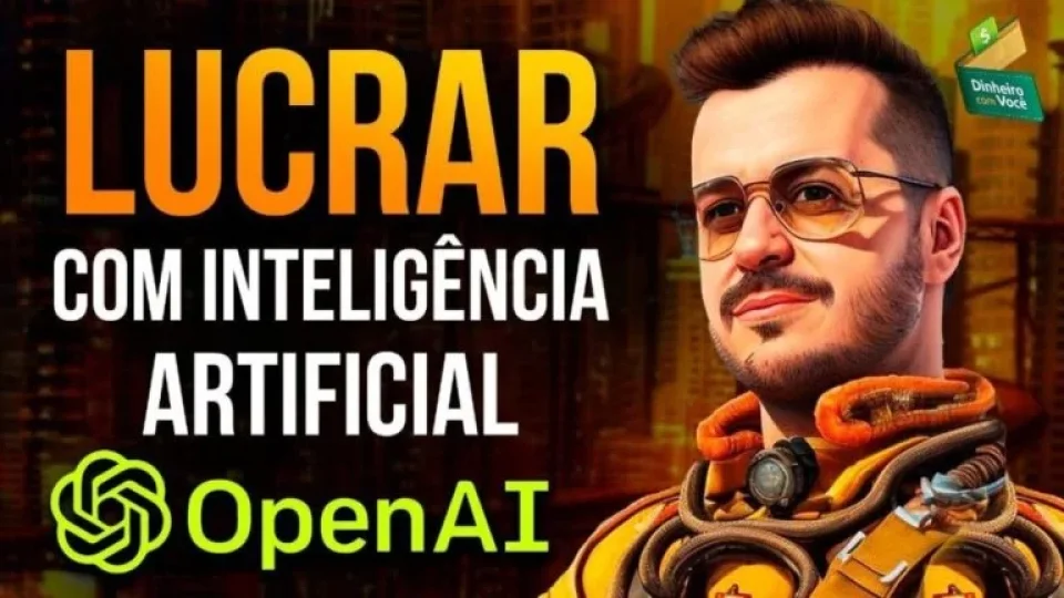 Capa do curso Lucrando com a IA – William Ribeiro