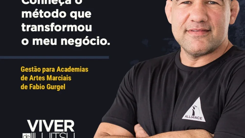 Capa do curso Viver de Jiu-Jitsu – Fábio Gurgel