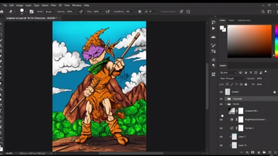 Capa do curso Desenho e Pintura Digital – Ranima Comp