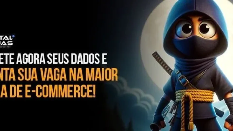 Capa do curso Digital Ninjas – Escola de E-Commerce