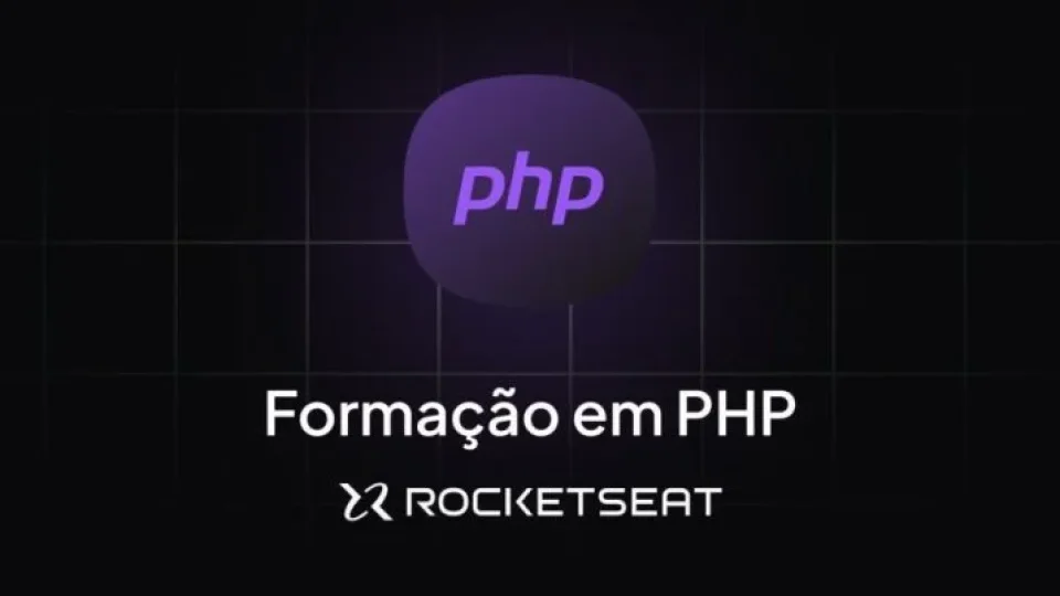 Capa do curso Formação PHP – Rocketseat
