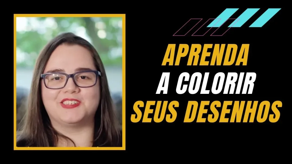 Capa do curso Colorindo Fanart – Mayara Rodrigues