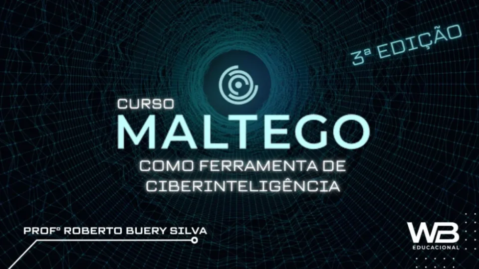 Capa do curso Maltego Como Ferramenta de Ciberinteligência – 3ª Edição