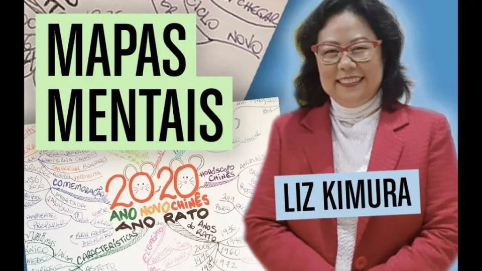 Capa do curso Mapas Mentais – LIZ Kimura
