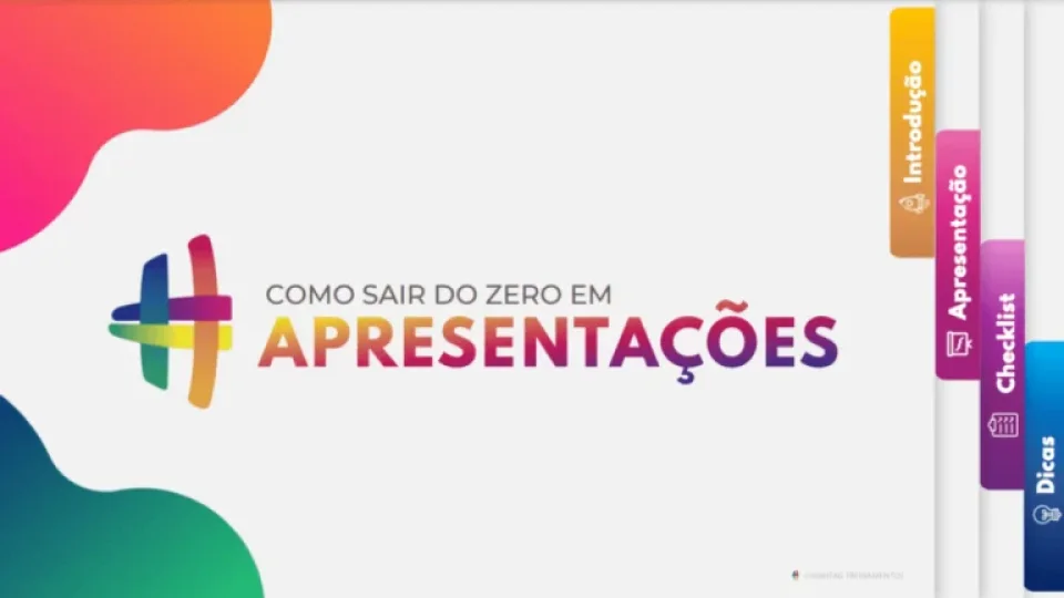 Capa do curso Powerpoint – Hashtag Treinamentos