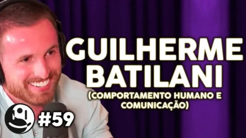 Capa do curso Comunicação e Comportamento Humano – Guilherme Batilani