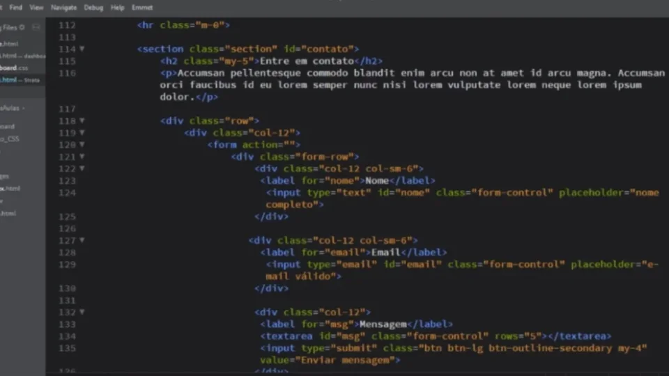 Capa do curso Bootstrap 4 + Jquery – Daniel Tapias