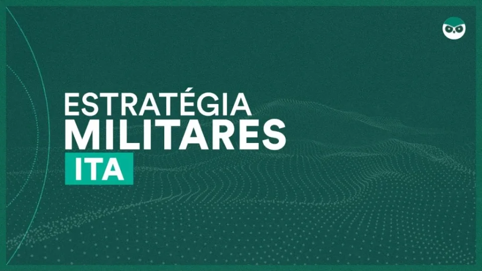 Capa do curso ITA 2024 – Estratégia Militares