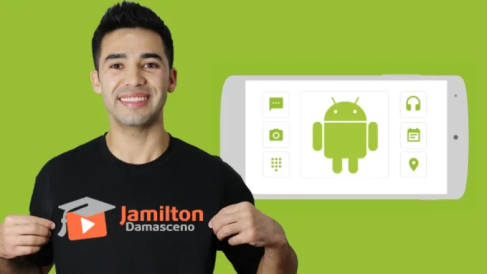 Capa do curso Desenvolvimento Android Completo – Jamilton Damasceno